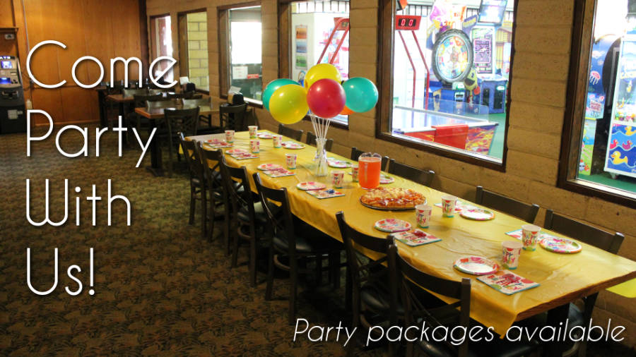 Papa's Pizza Birthday Parties - call us to set a date for your party!